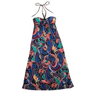Y2K halter maxi dress by Rampage